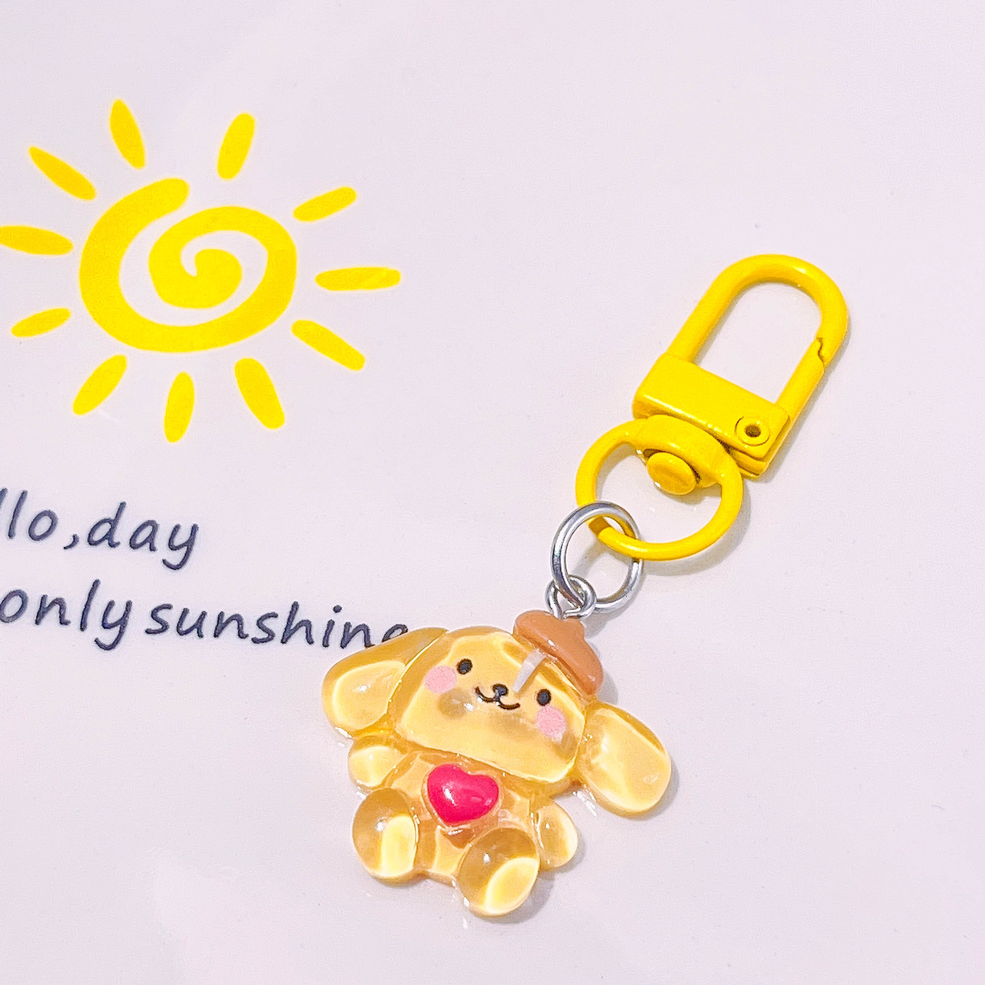 Móc khóa charm chó con cute lovelyhouse MKCHOCON08