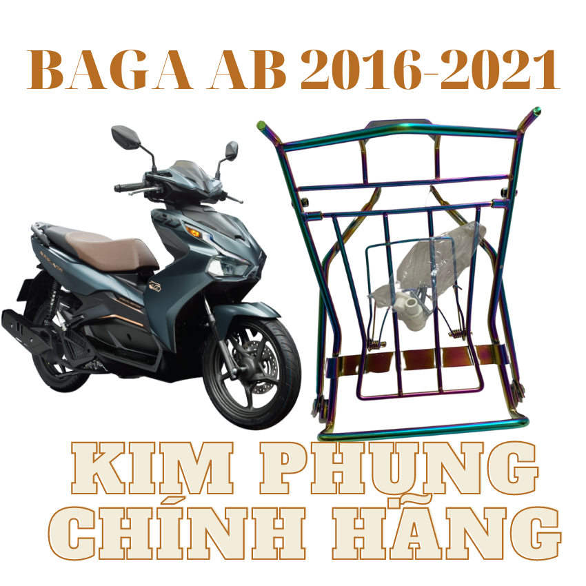 BAGA AIRBLADE 2020 (AB) XI MẠ TITAN