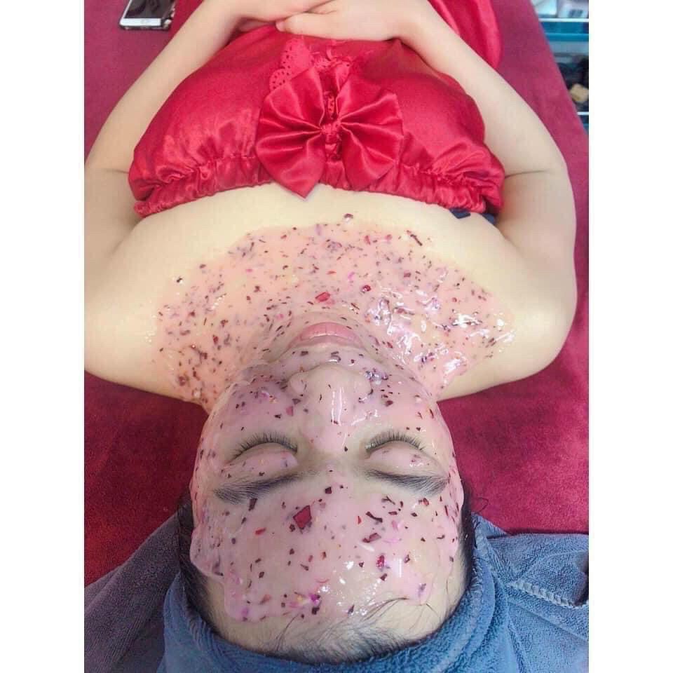 mặt nạ Collagen Cánh Hoa Hồng Tươi