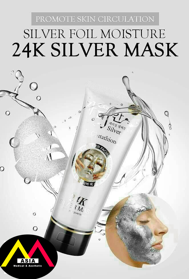 [HÀNG CHÍNH HÃNG] MẶT NẠ BẠCH KIM 24K SILVER MASK HÀN QUỐC