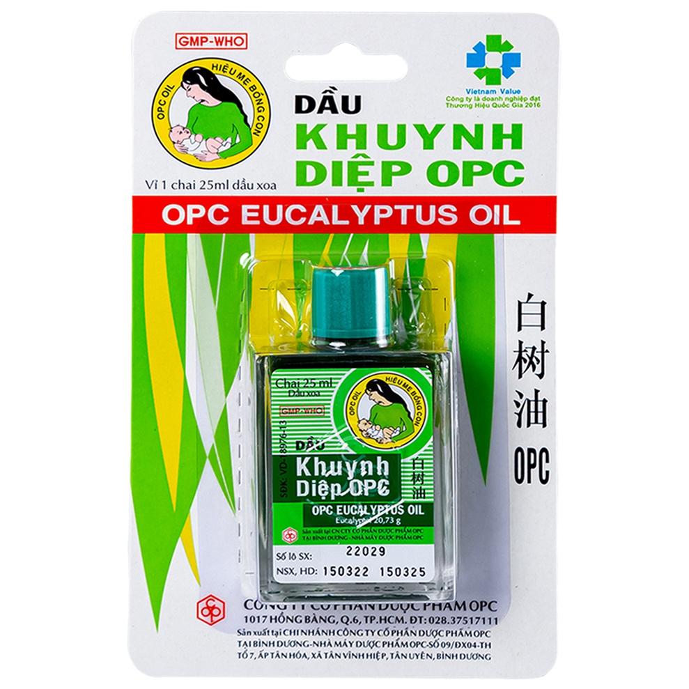 Dầu khuynh diệp opc