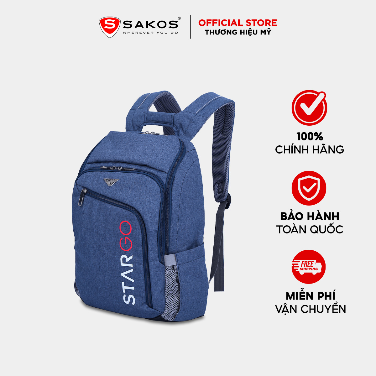 Stargo Kevan 15 Inch Laptop Backpack - Modern Minimalist Design, Study-Style