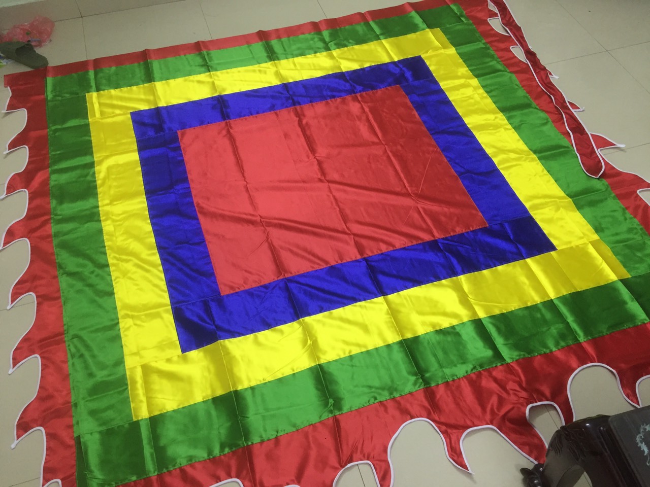 Cờ Ngũ Sắc, Cờ Thần Loại 2.5x2.5m