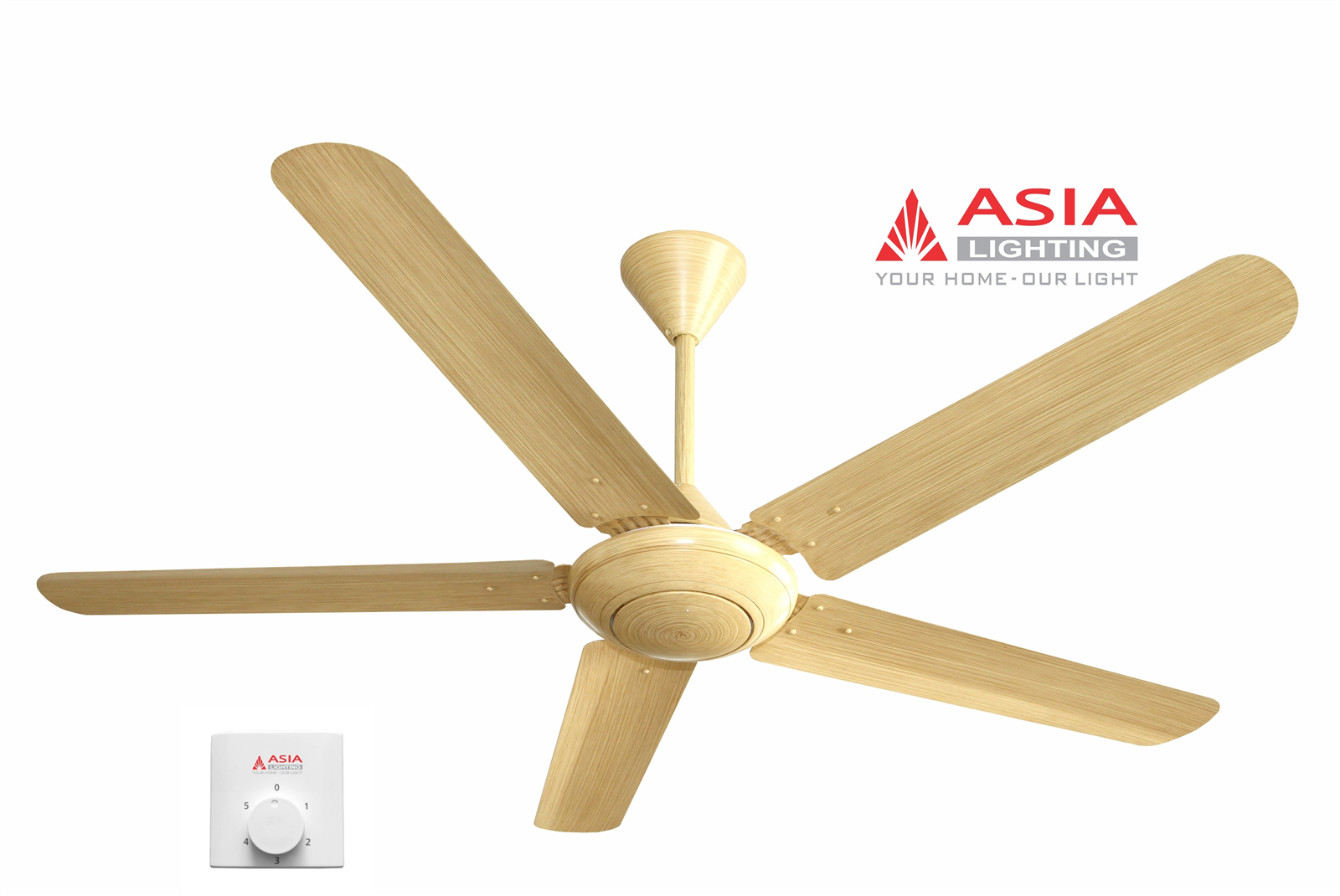 Quạt trần 5 cánh Asia QT06