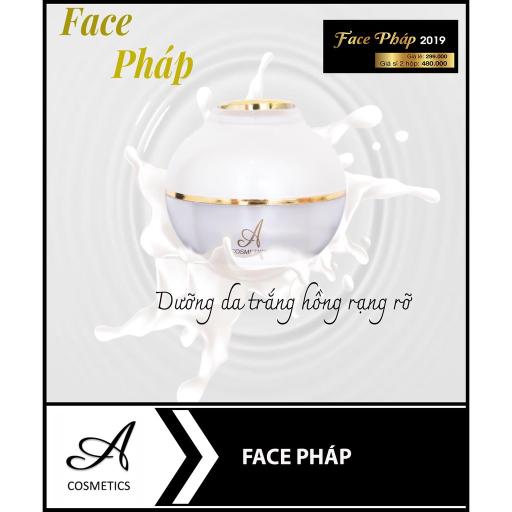 KEM FACE MỀM A COMESTIC - KEM FACE PHÁP MỀM