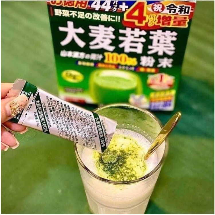 Bột lúa mạch Grass Barley Nhật Bản nguyên chất 100.%