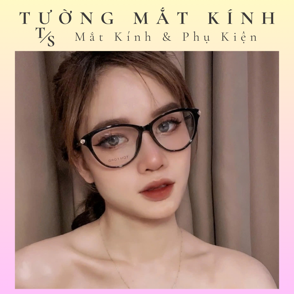 Kính Giả Cận Mắt Mèo Siêu Sang 5190