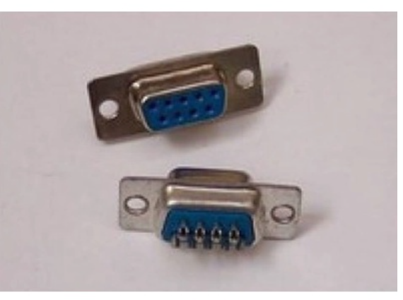 Jack DB9 Cổng COM RS232 Cái , Đực (chân thẳng), vỏ - nắp cổng CÓM232