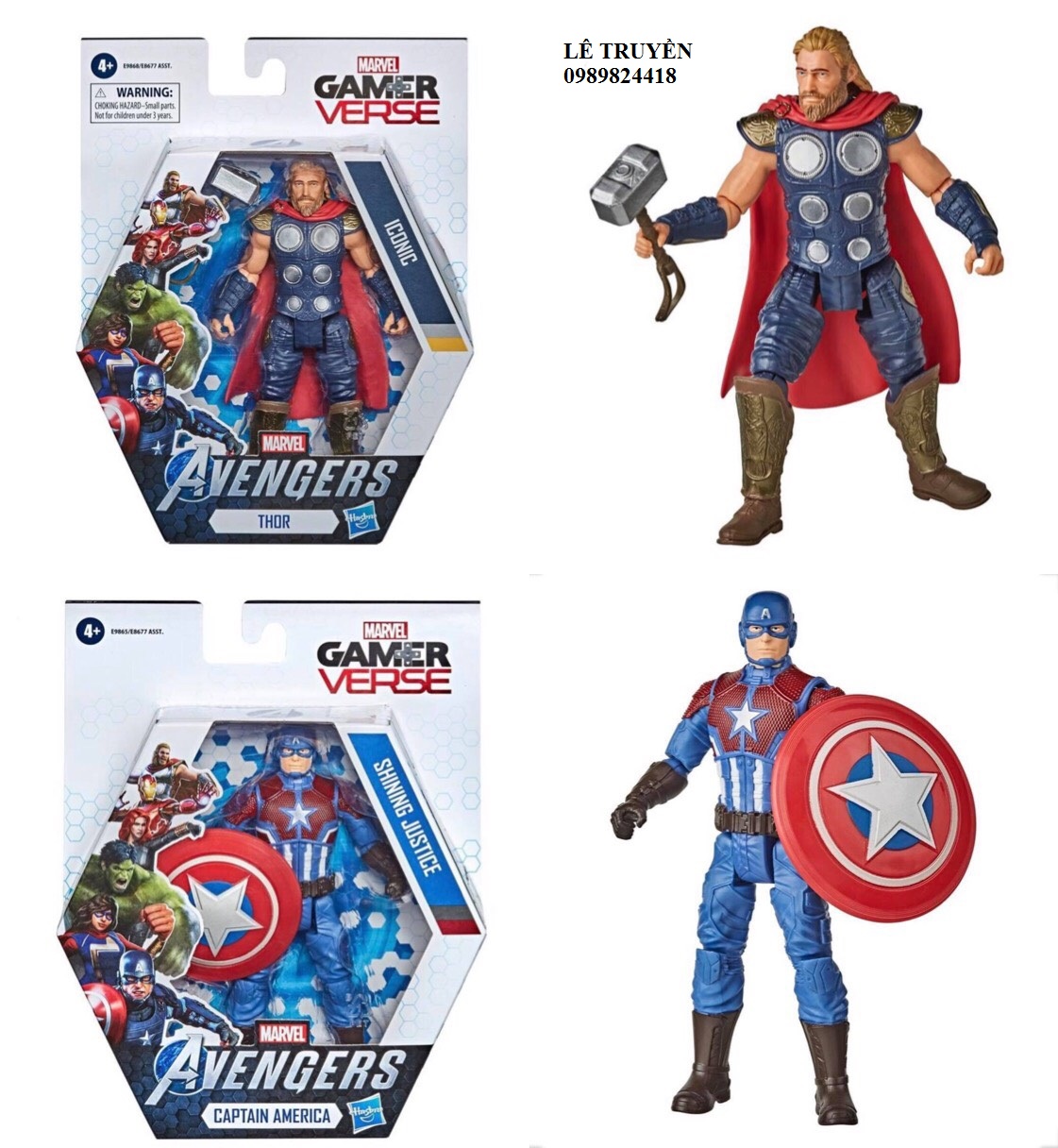 [HCM]Mô hình Đội trưởng Mỹ - Captain America