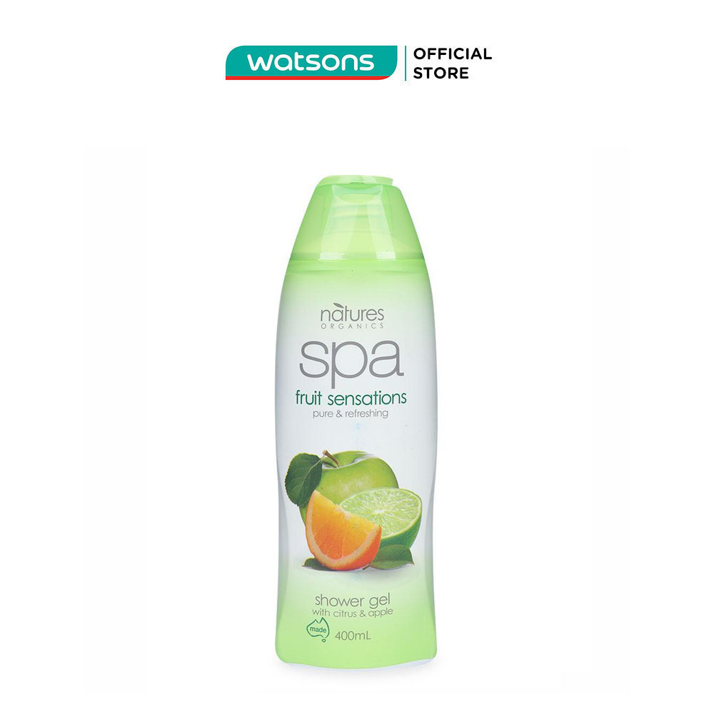 Sữa Tắm Nature Organic Spa Fruit Tẩy Tế Bào Chết Và Dưỡng Ẩm 400ml