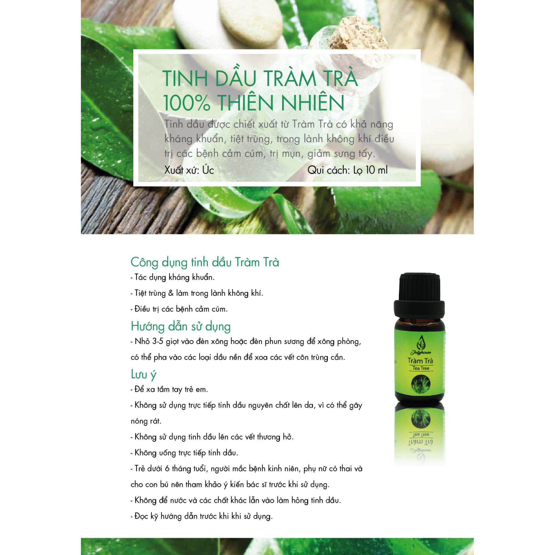 Tinh dầu Tràm Trà 30ml Julyhouse
