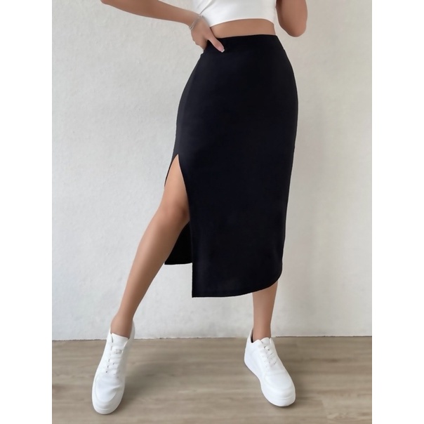 [ SIZE LỚN BIGSIZE 55Kg-100Kg ] CHÂN VÁY LỬNG XẺ TÀ