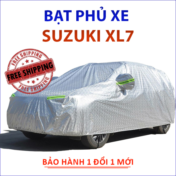 Bạt che phủ xe ô tô 7 chỗ Suzuki XL7 chống nắng mưa, bạt trùm xe ô tô 3 lớp chống nóng không thấm nước