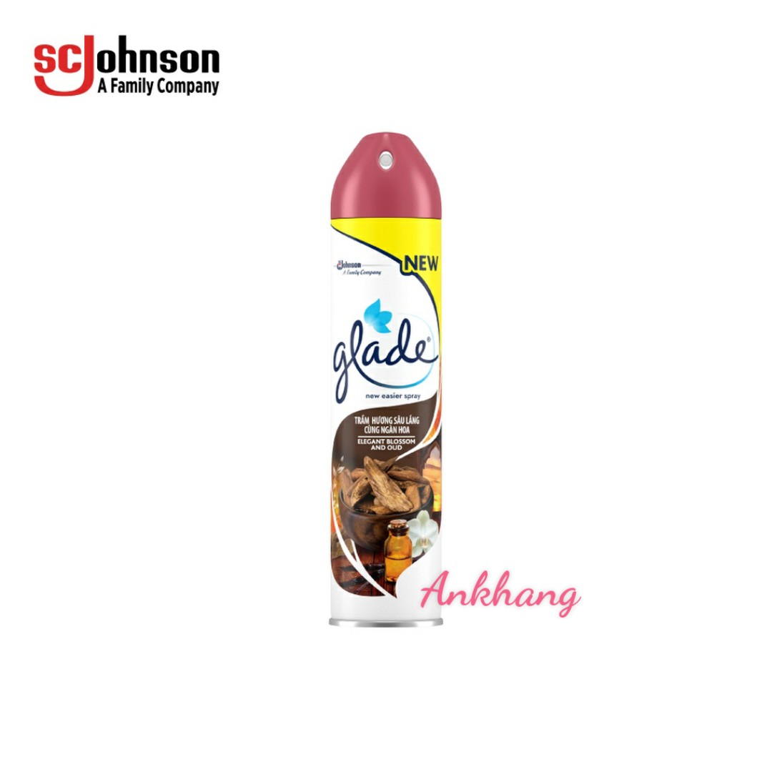 Xịt Phòng Glade Hương Trầm Sâu Lắng 280ml