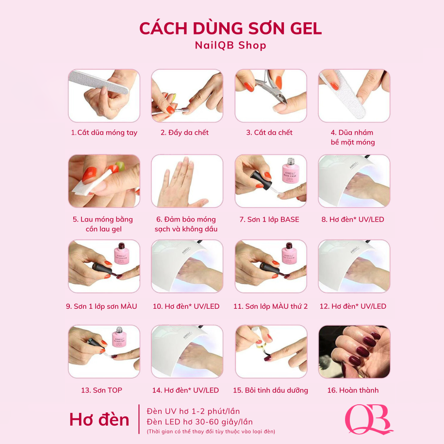 [HCM]Sơn gel AS mã VL