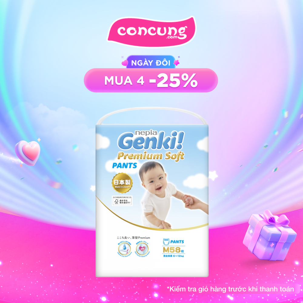 Tã quần Nhật Bản cao cấp Genki
