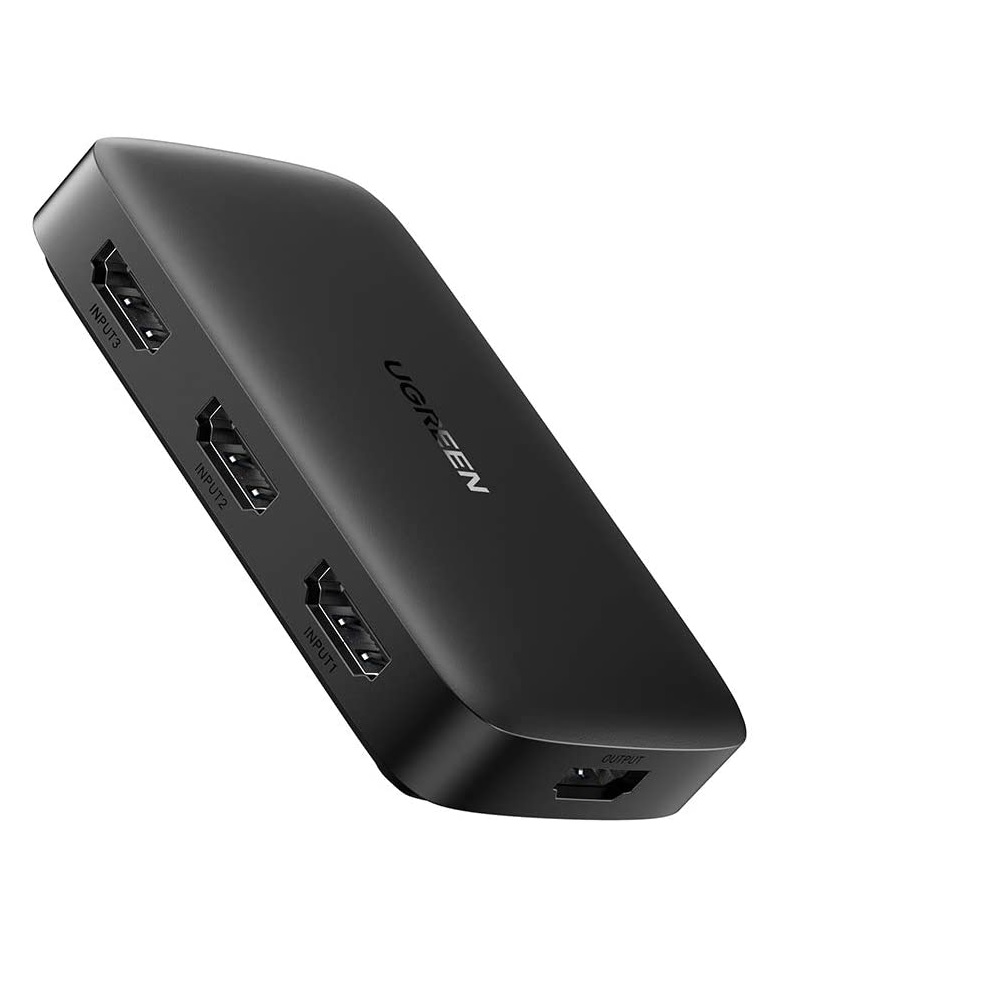 Ugreen 80125 4k30hz bộ chuyển 3 vào 1 ra hdmi switcher hỗ trợ 4k 1080p cm332 80125