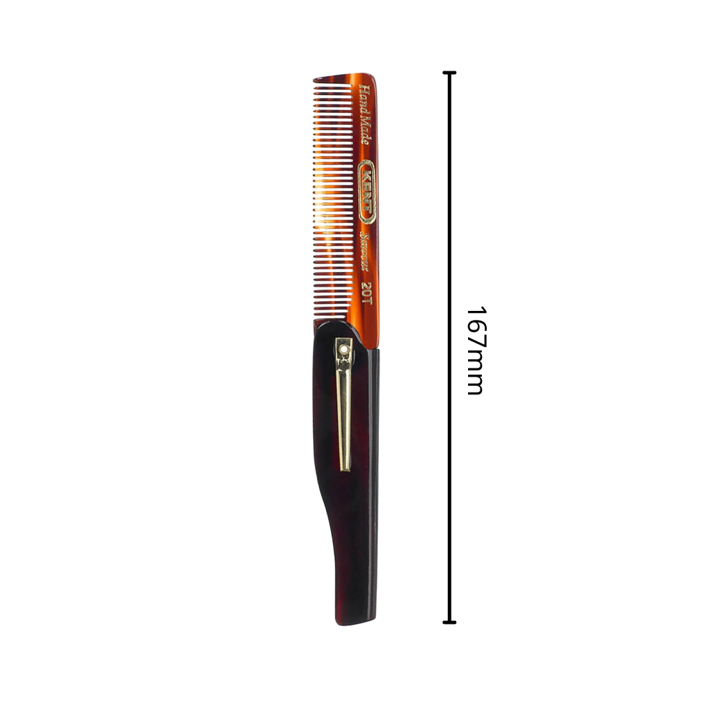 Lược Gấp Kent Brushes Mens Pocket Comb – A 20T