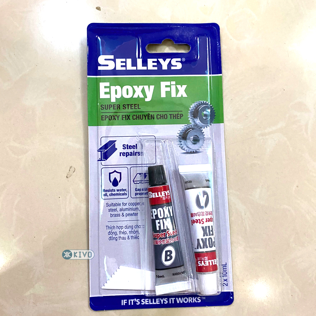 [HN] Keo dán 2 thành phần Epoxy Fix SELLEYS