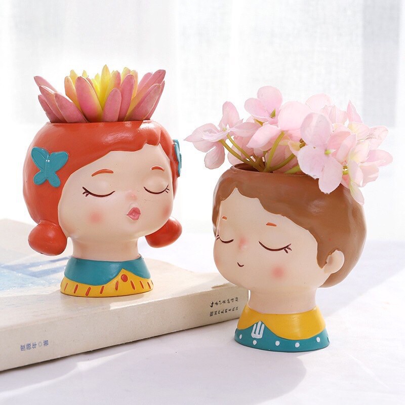 Chậu sen đá siêu kute