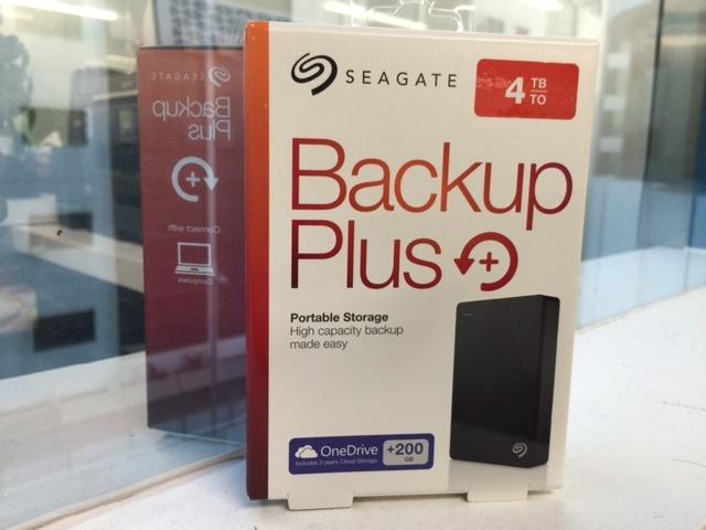 [HCM]Ổ cứng di động Seagate Backup Plus 4TB - Hãng phân phối