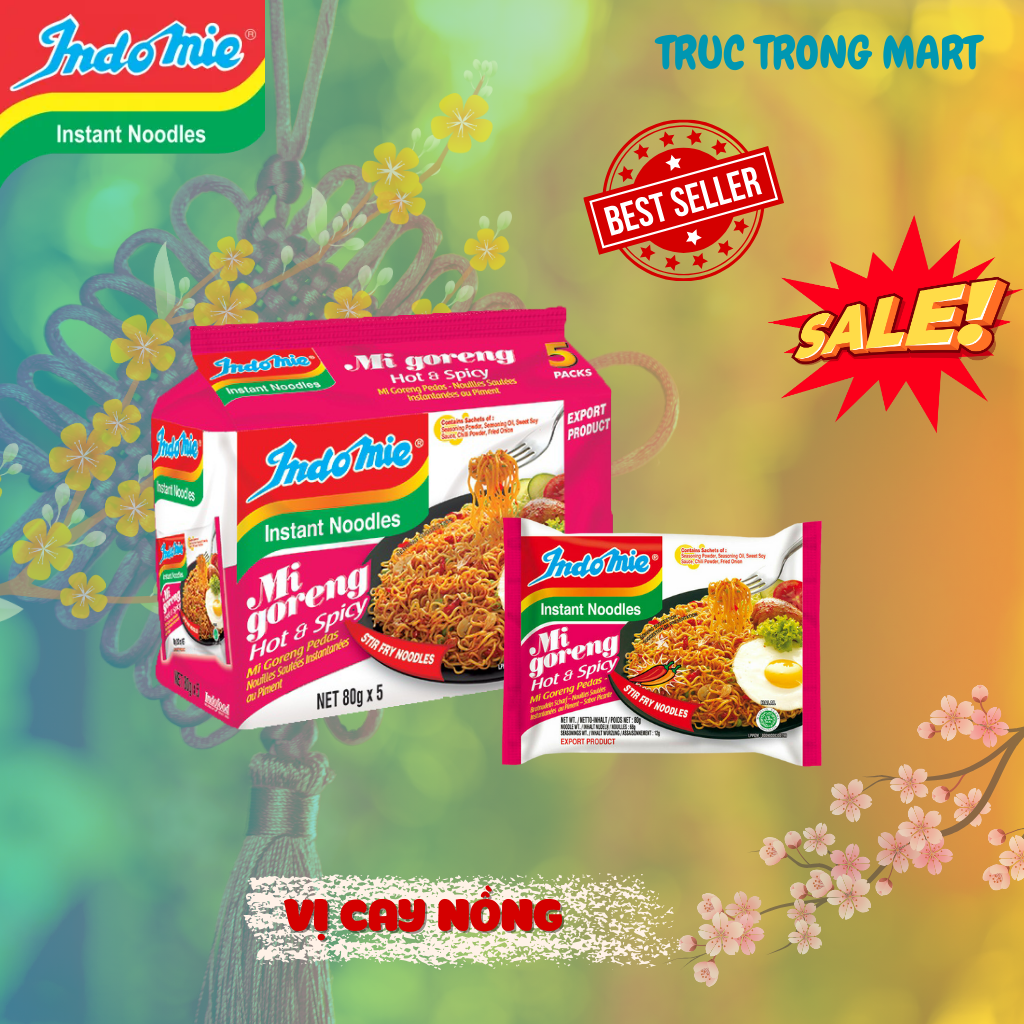 Mì trộn Indomie vị đặc biệt