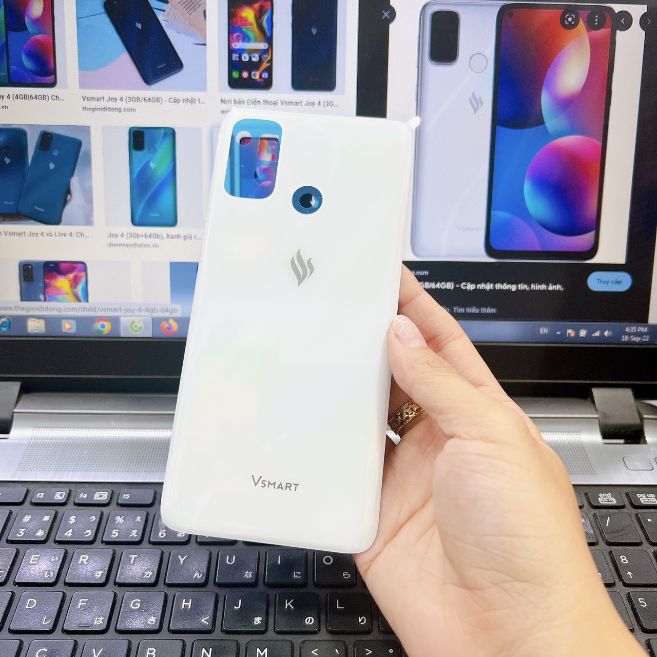 Nắp lưng Vsmart Joy 4 new BVSM441