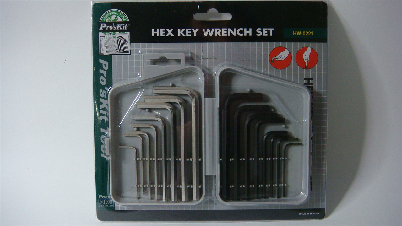[HCM]Bộ lục giác 2 hệ (mm/inch) Proskit HW-0221