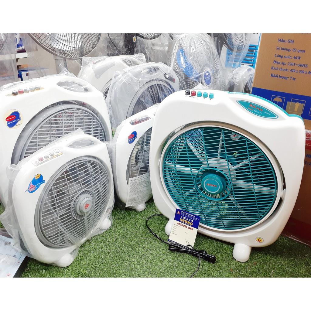 Quạt bàn đảo (quạt  hộp ) Senko BD1410 - [ Làm Mát Diện Tích Rộng]