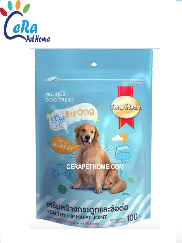 Bánh Thưởng Sạch Răng Cho Chó - Snack SmartHeart 100gr