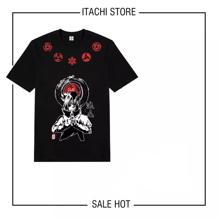 HOT  Combo Áo phông Sasuke NAruto Itachi (chỉ áo phông)