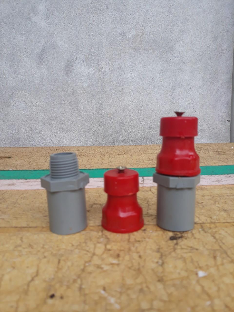 10 cái Béc vít màu đỏ (béc +răng nối)