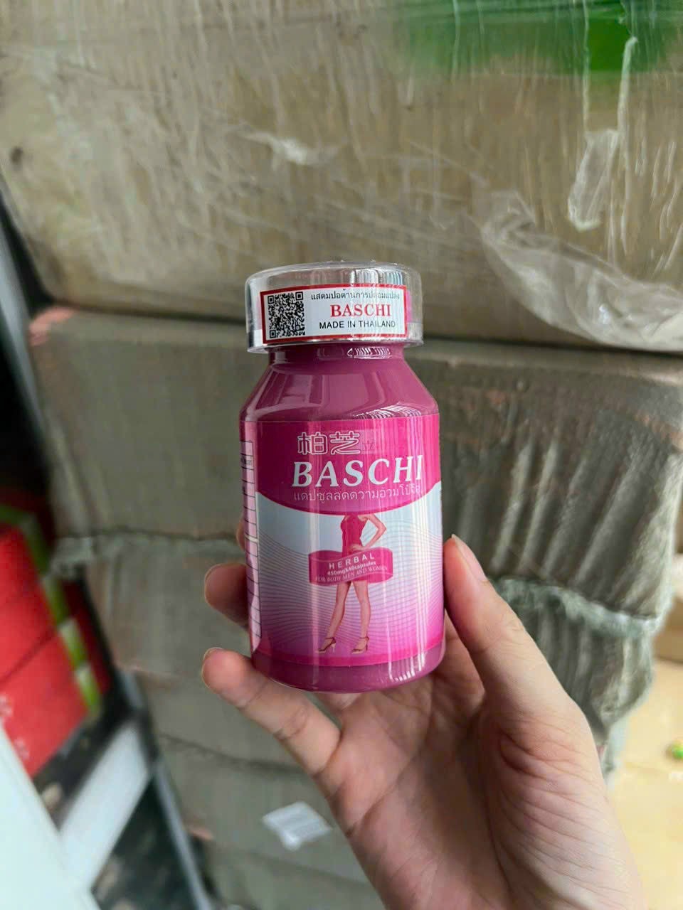 Giảm Cân Baschi Hồng Hộp 40 Viên