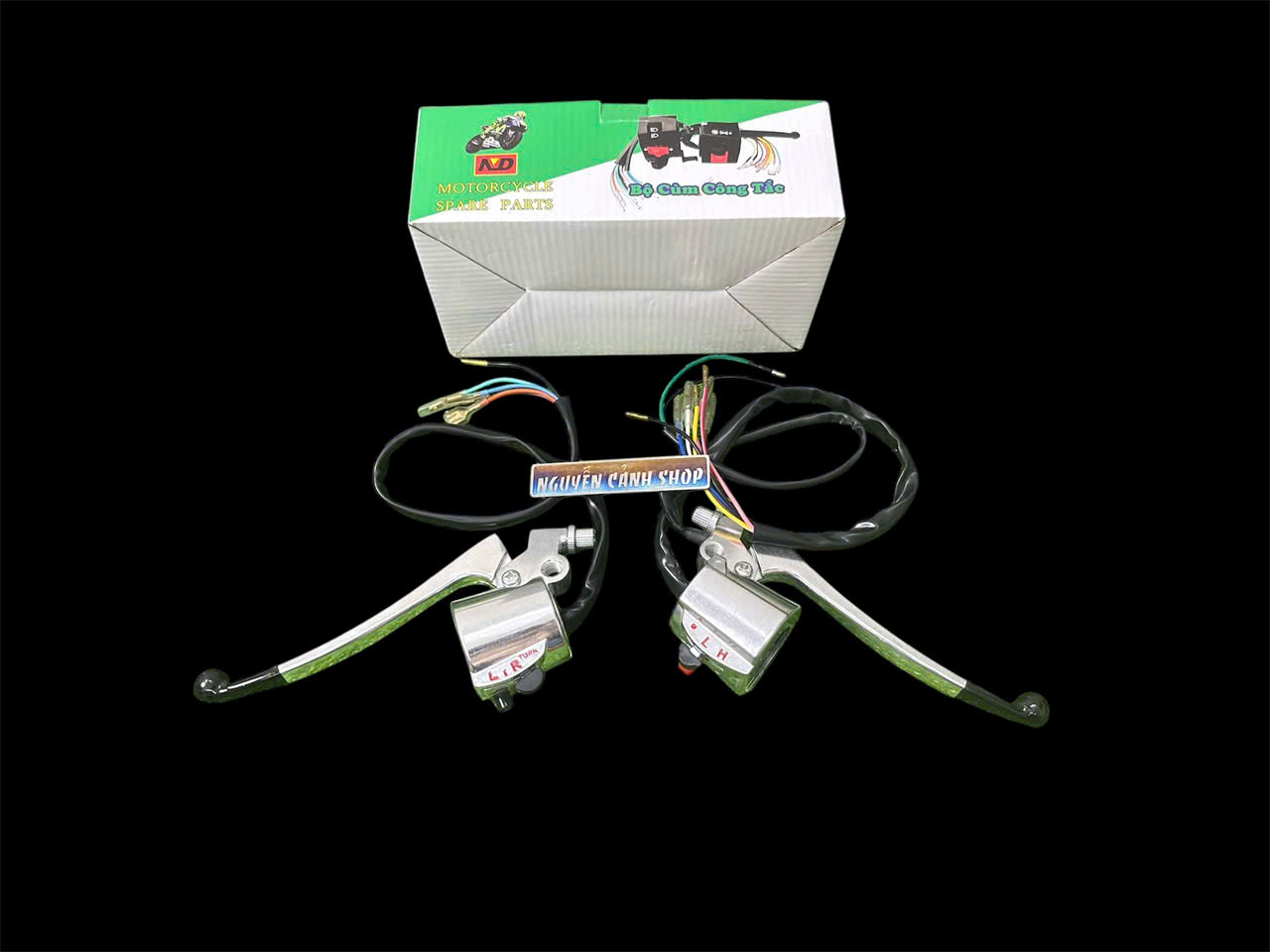 Cặp Cùm công tắc xe 67 có đề chất liệu nhôm cao cấp