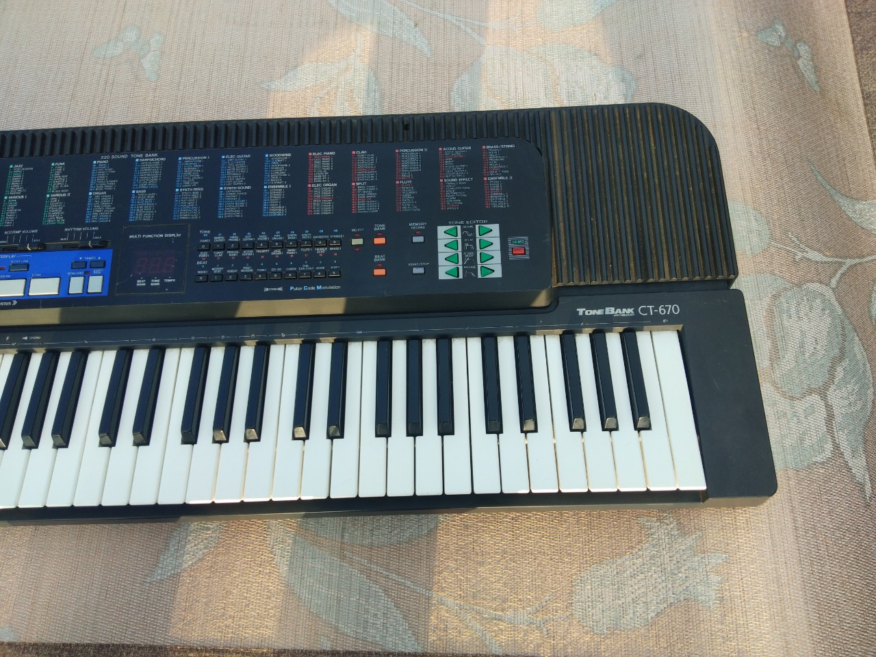 đàn casio ct670 có bend (Nhật bãi)