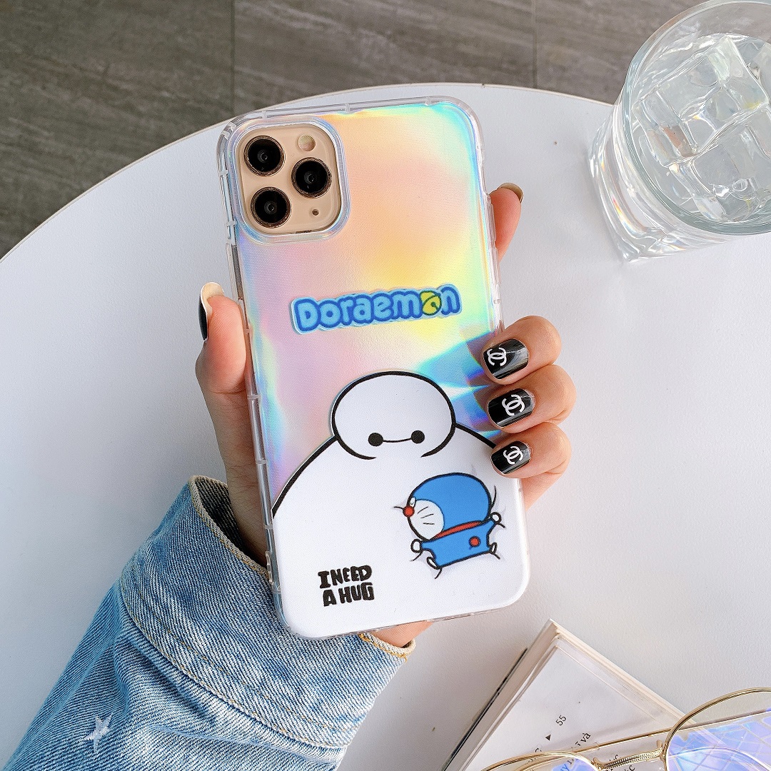 Ốp Lưng Silicon Chống Sốc Cartoon Story ( Kèm Miếng Phản Quang )