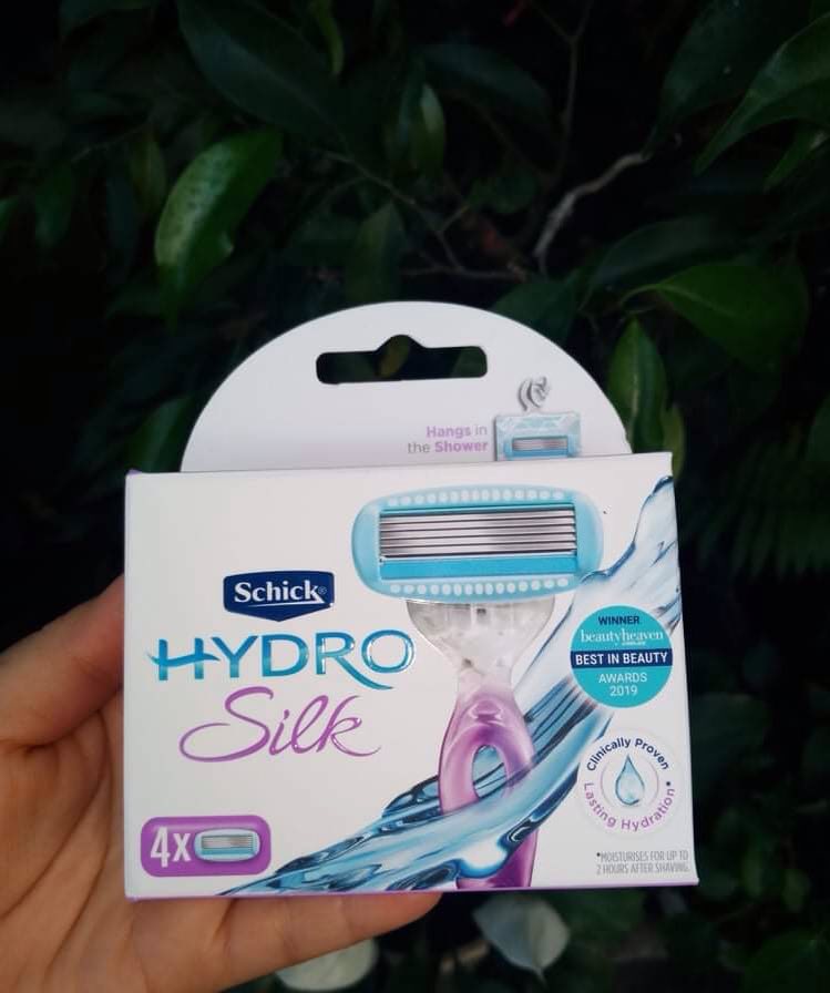 Set 4 Lưỡi Cạo Thay Thế- Schick Hydro Silk Sensitive Care- chuẩn auth