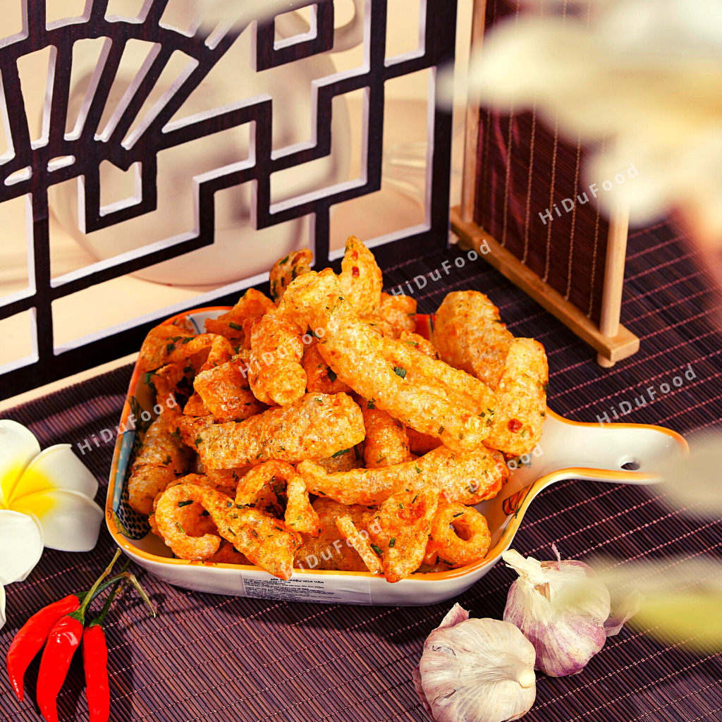 250gr Da heo chiên giòn mắm hành thái lan