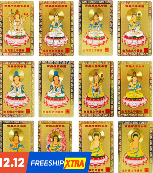 Kim bài PHẬT bản mệnh(độ mệnh) 12 con giáp