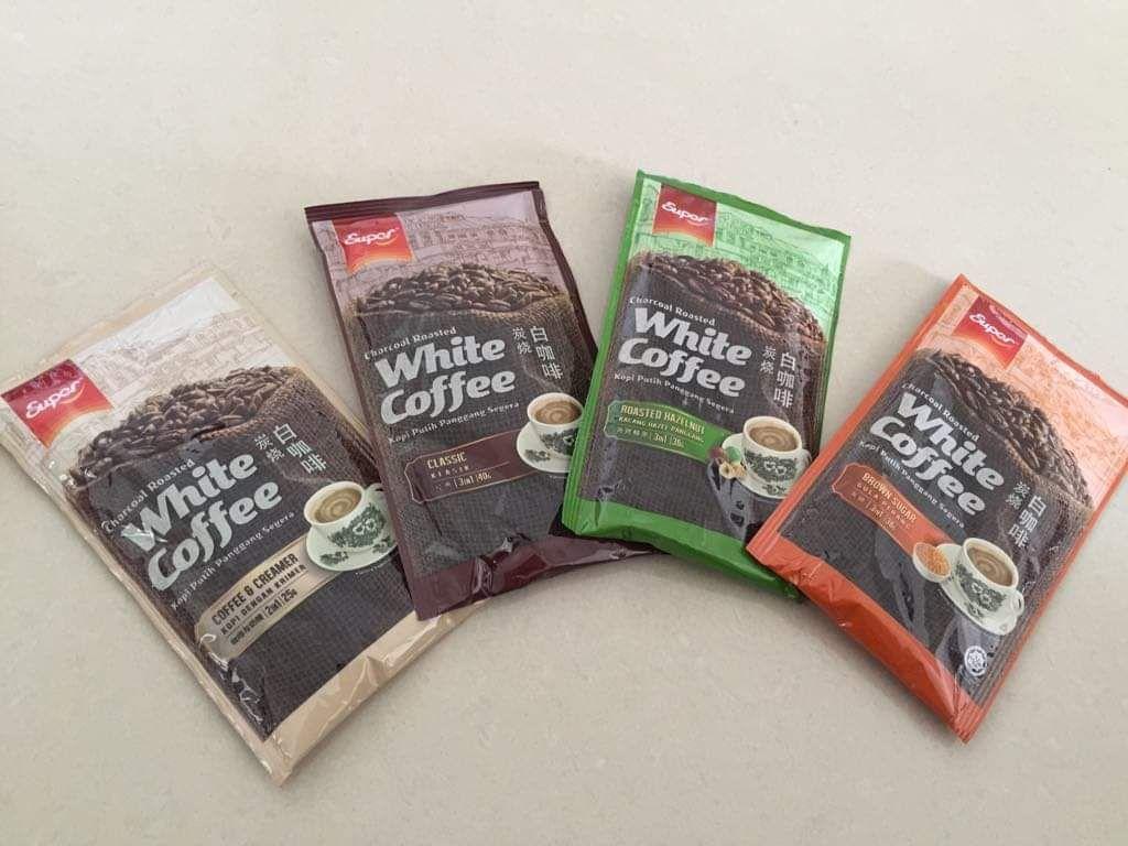 White Coffee Super Hazelnut - Cafe trắng vị hạt phỉ