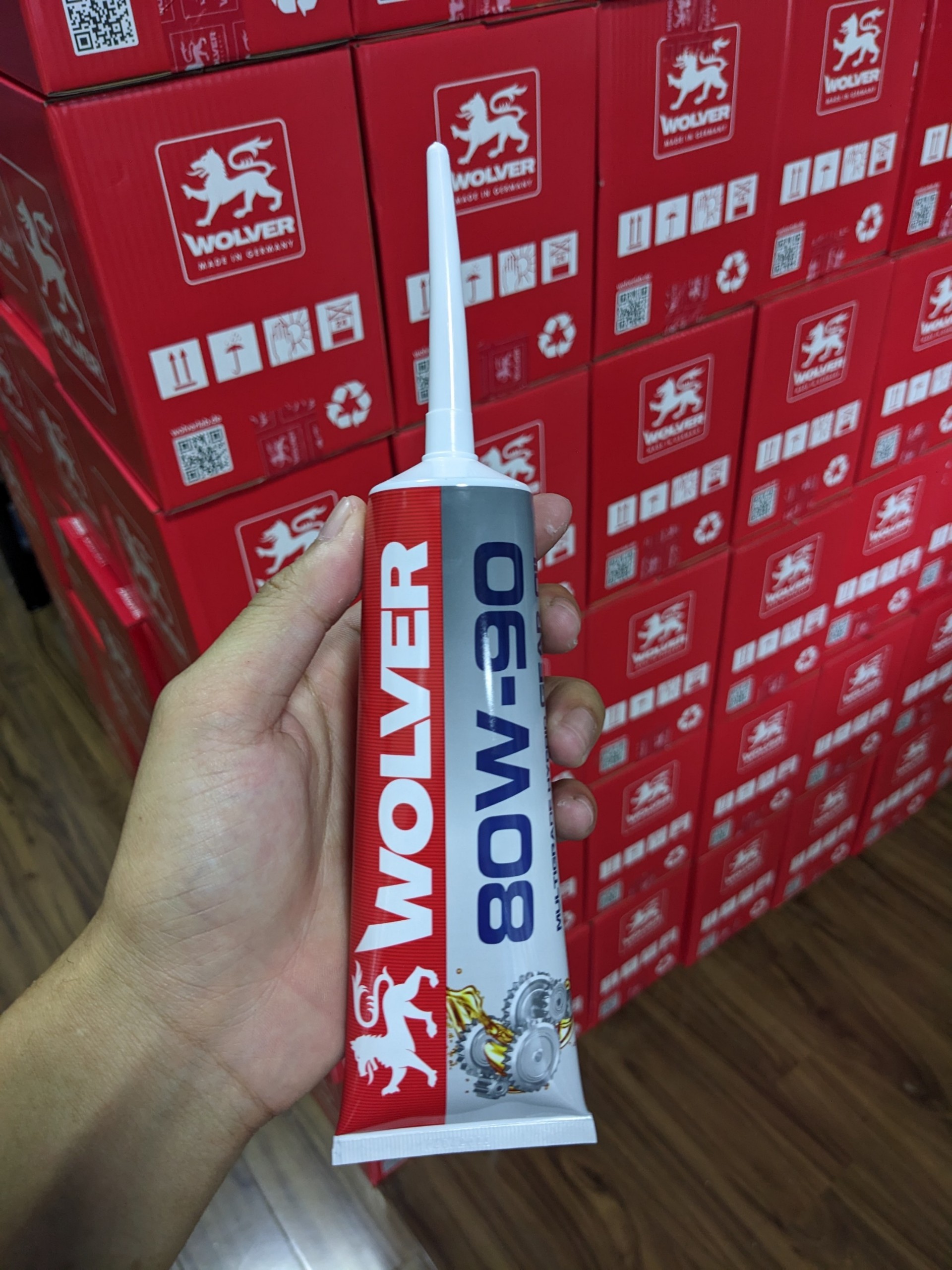 [HẺM NHỚT] Dầu hộp số cao cấp Wolver Gear Oil GL5 80W90