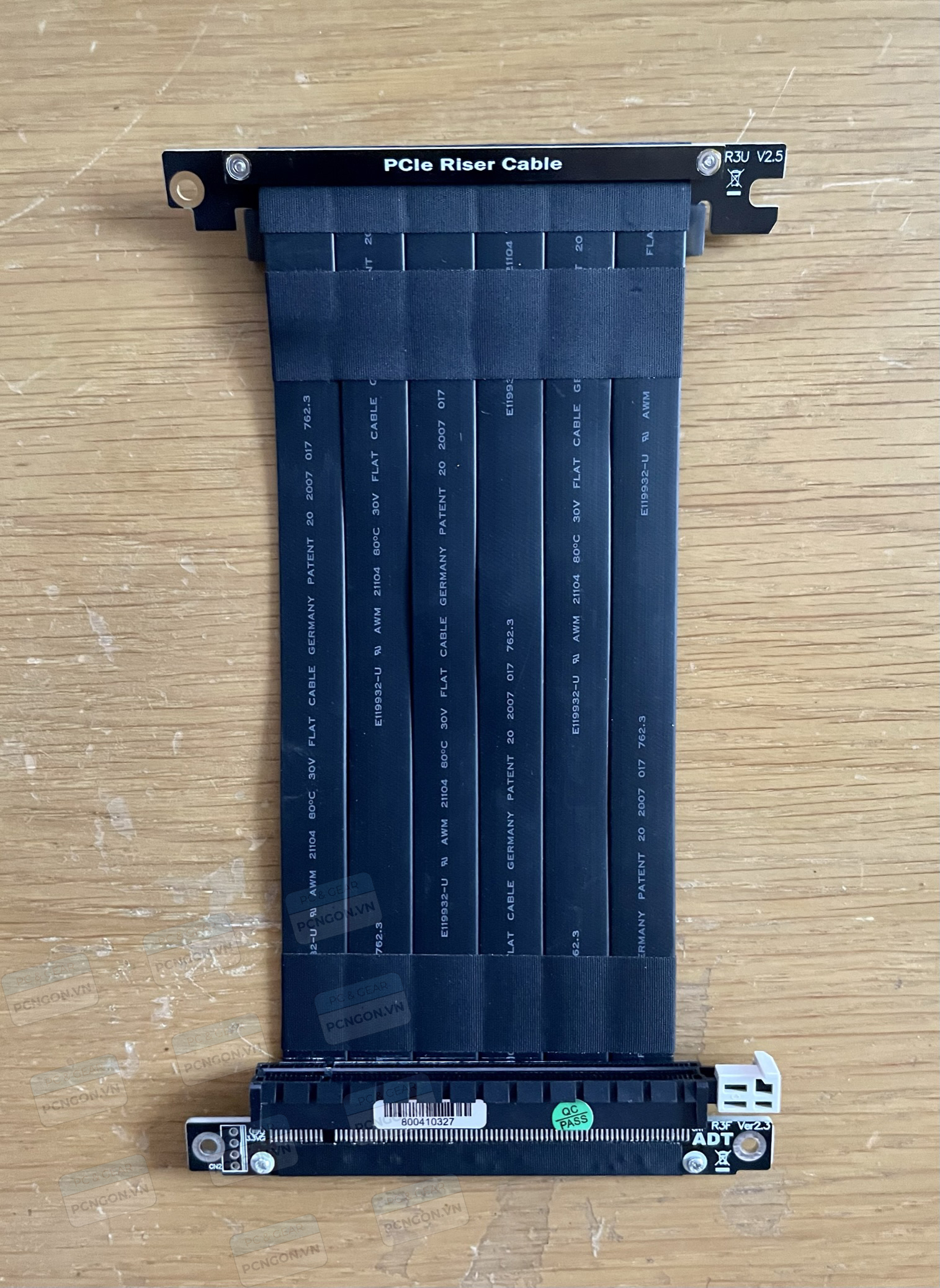 [PCNGON] Cáp nối dài VGA Riser Adt-Link PCI-E 3.0 x 16 – 18.5 cm