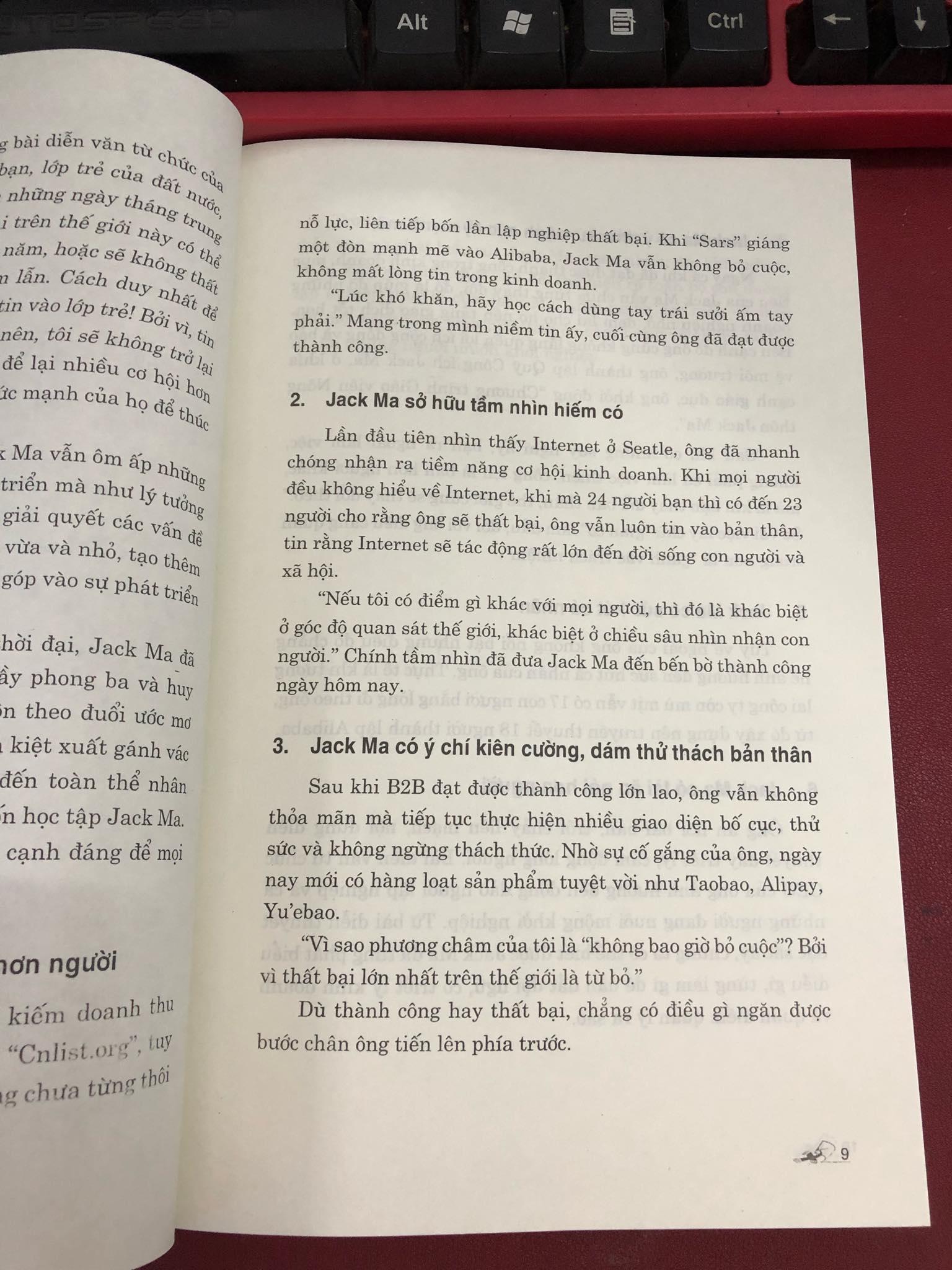 SÁCH - Hành Trình Lập Nghiệp Jack Ma