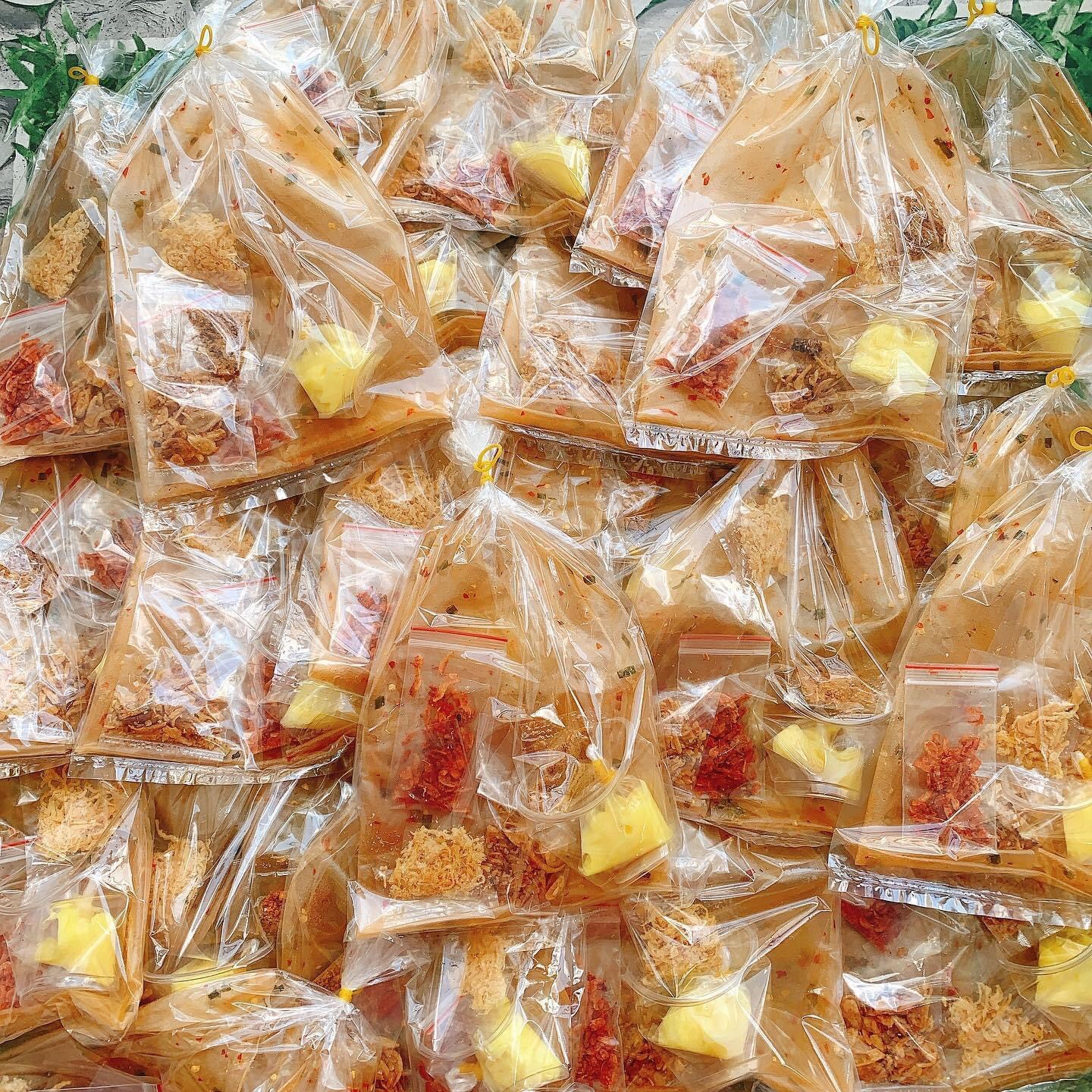 5 BỊCH TO BÁNH TRÁNG DẺO CAY CUỐN BƠ