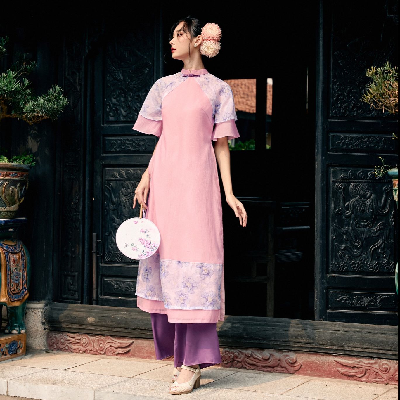 OLV - Áo dài Cẩm Anh (Không kèm quần)