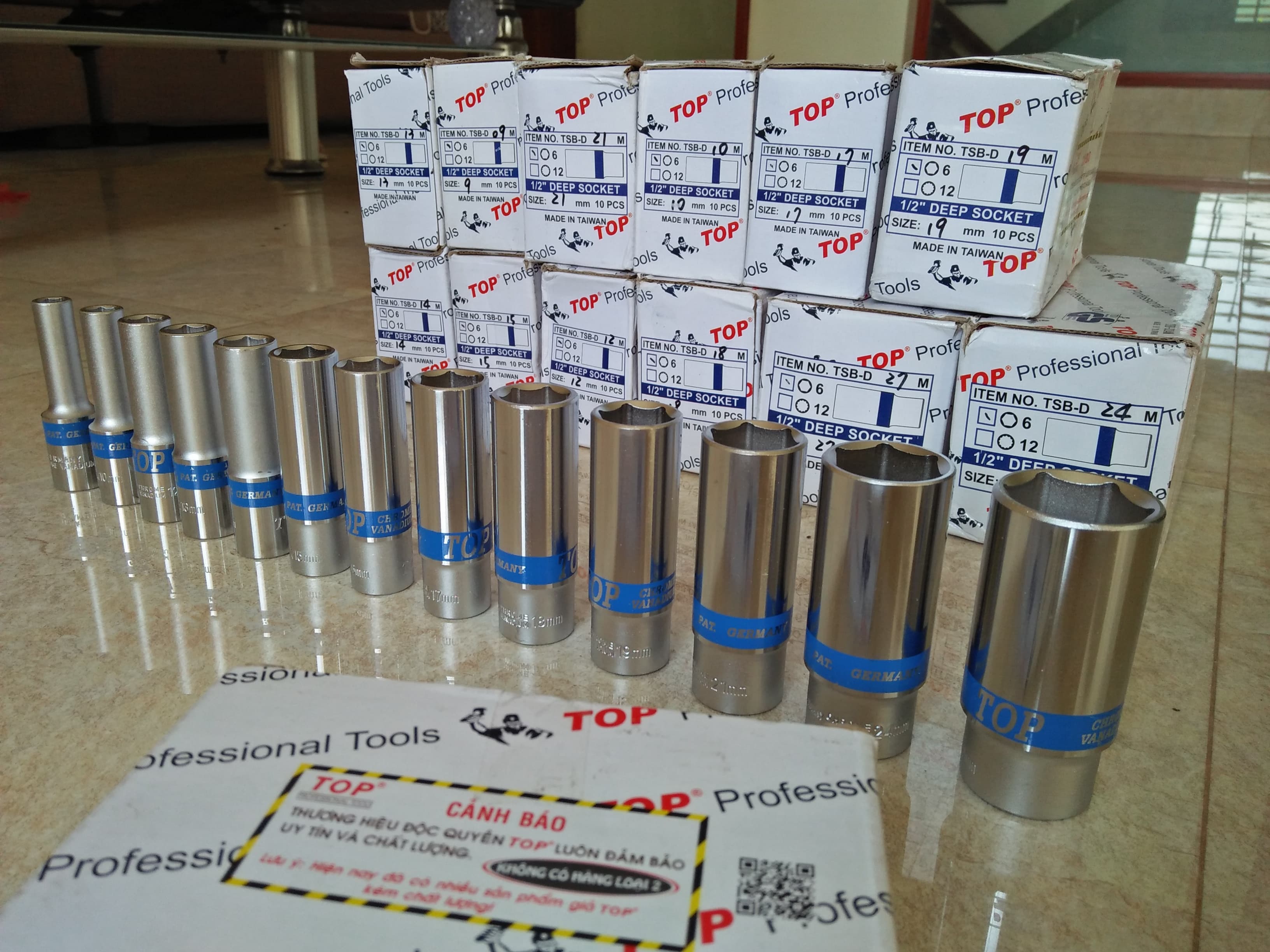 combo đầu khẩu dài 1/2 13,17,19,22,24,27,30mm