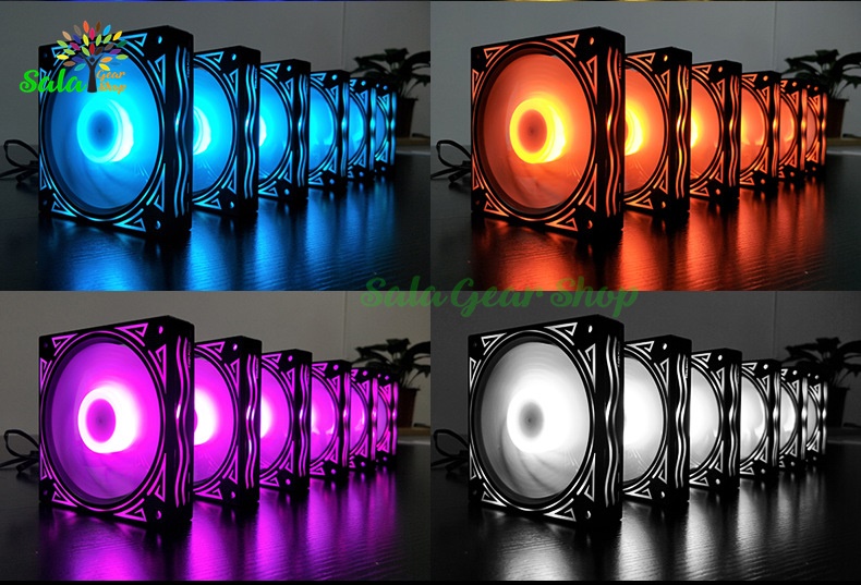 [HCM]1 Quạt Tản Nhiêt  Coolmoon RGB Billow X