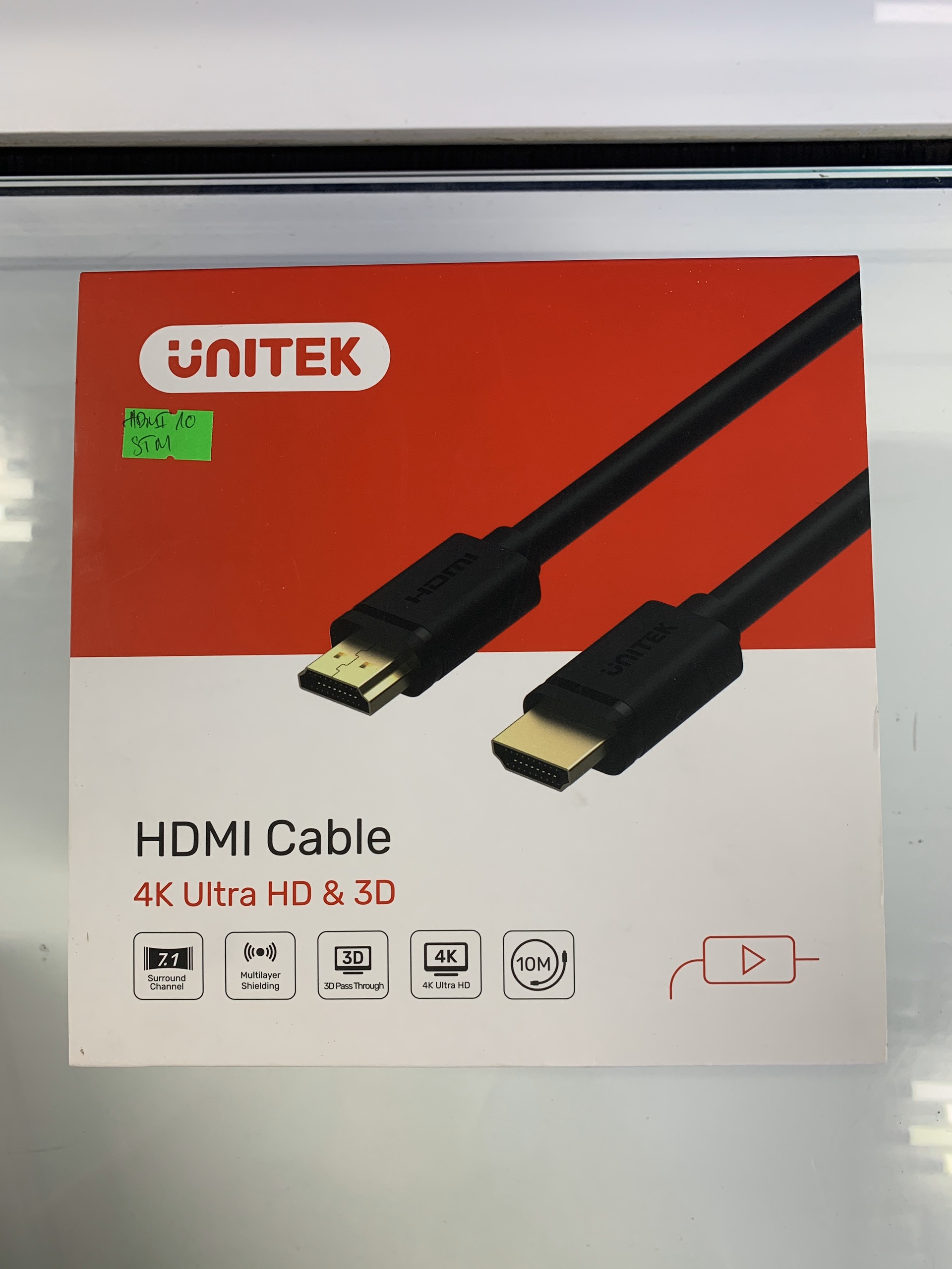 Cáp HDMI 10m Unitek Y-C142