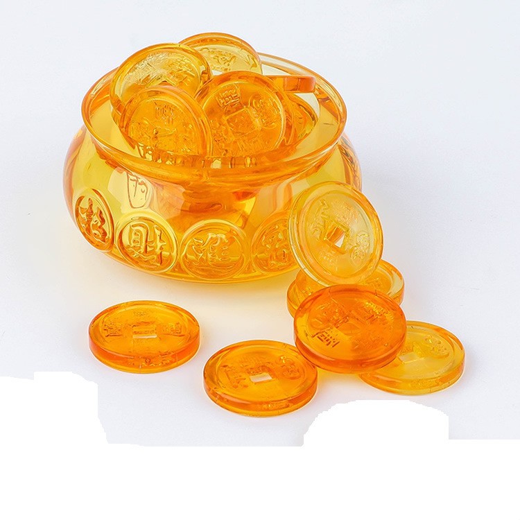 [HCM]Đồng Xu Vàng Phong Thủy Cầu Tài Lộc