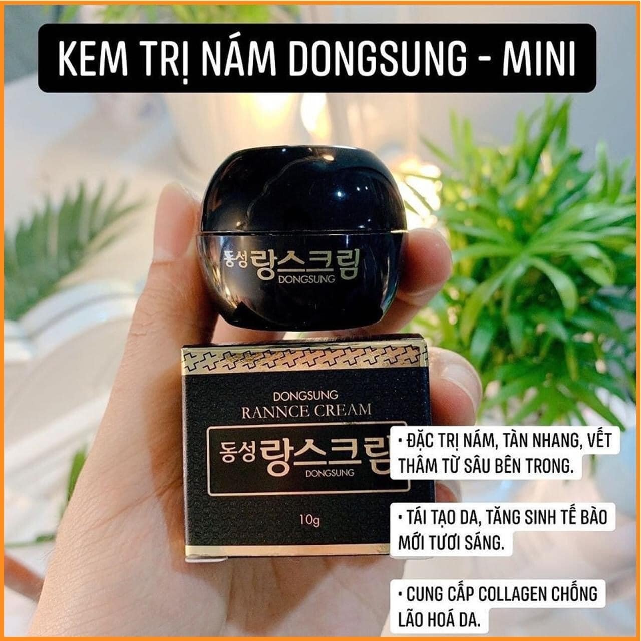 KEM NÁM DONGSUNG MINI 10G- Thỏ Store